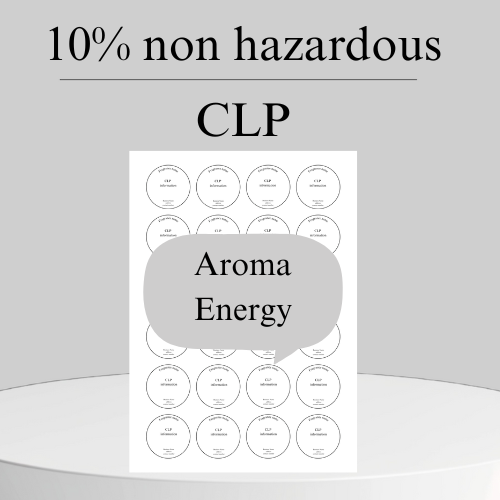 10% non hazardous CLP - Aroma energy
