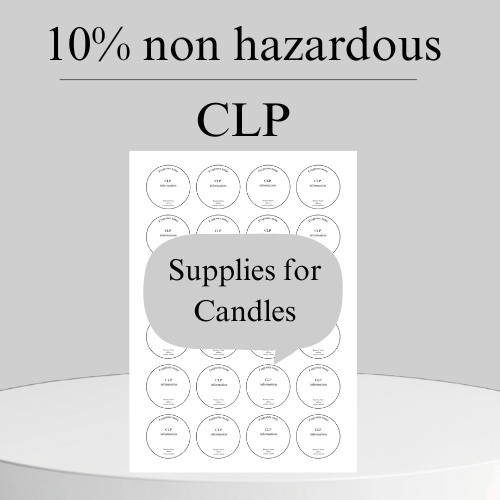 10% non hazardous CLP -Supplies for candles