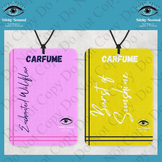 Fragrance Name Car Air Fresheners