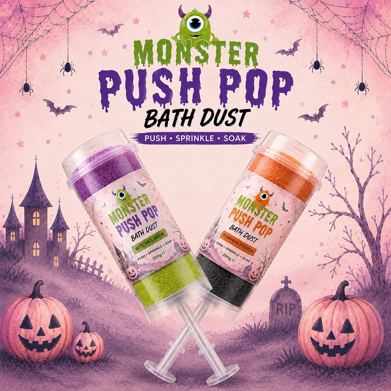 Monster push Pop Bath Dust