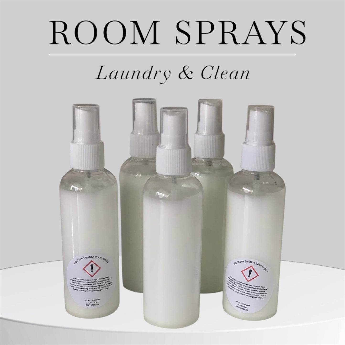 Room Spray ( Laundry & Clean )