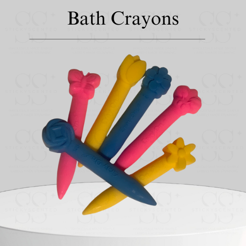 Bath time crayons
