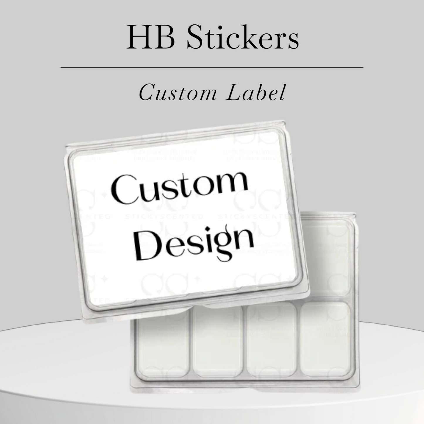Custom design HB Sticker