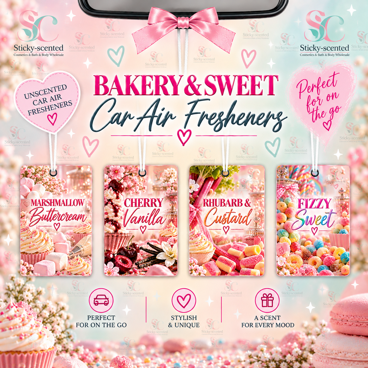 Bakery & sweet Car Air Fresheners (Copy)
