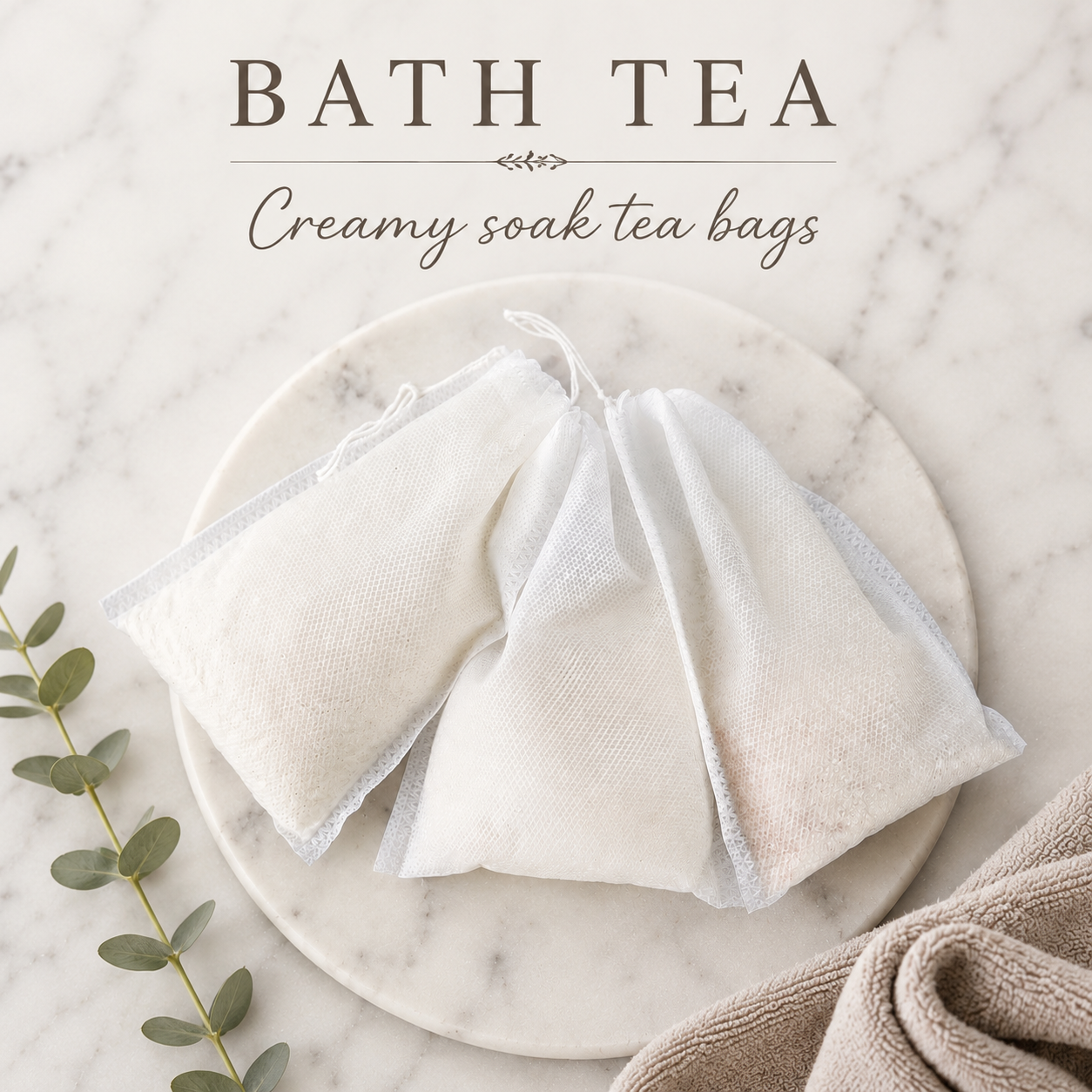 creamy soft soak tea bags