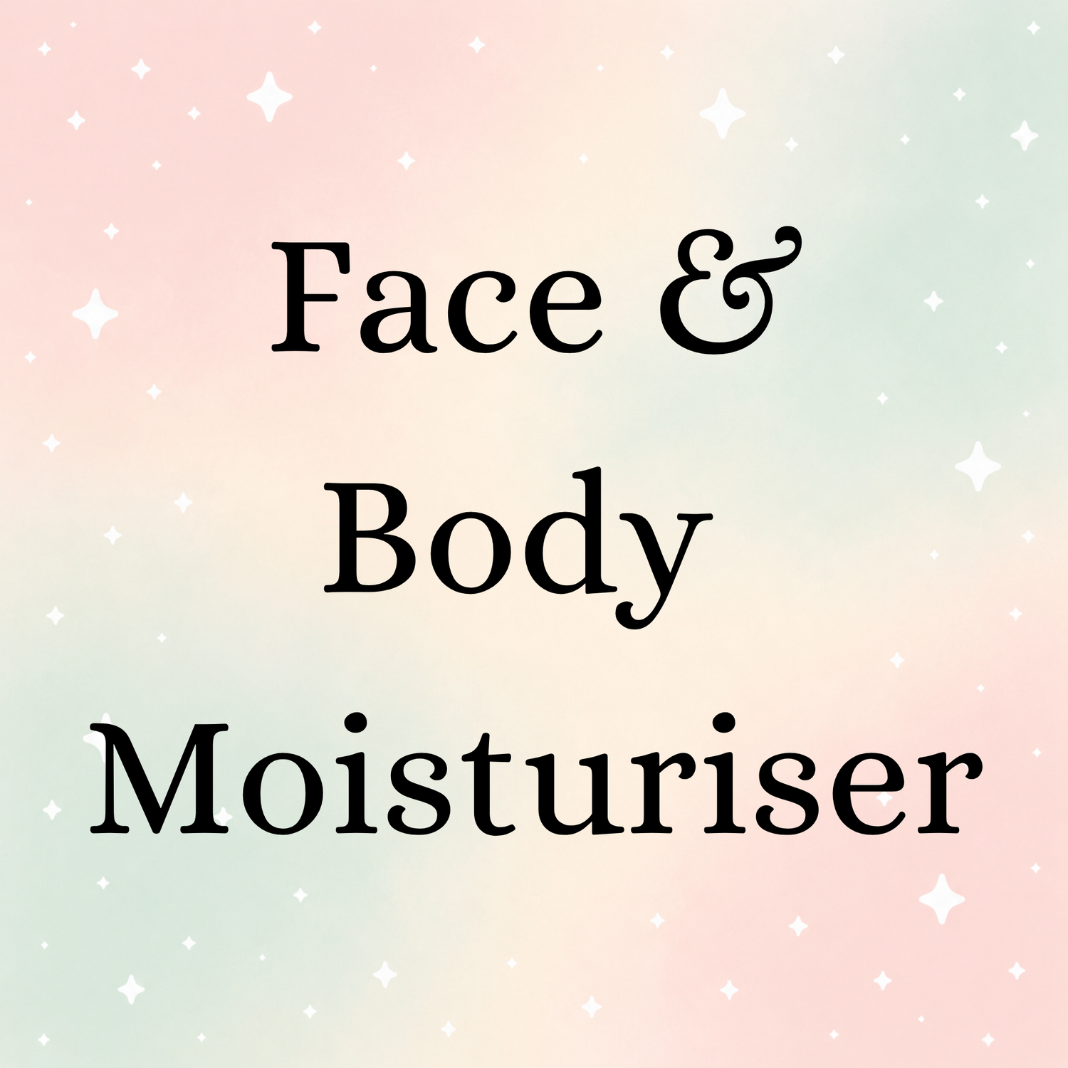 Face & Body Moisturiser