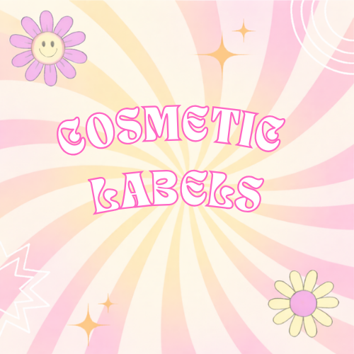 Printing service - Cosmetic labels
