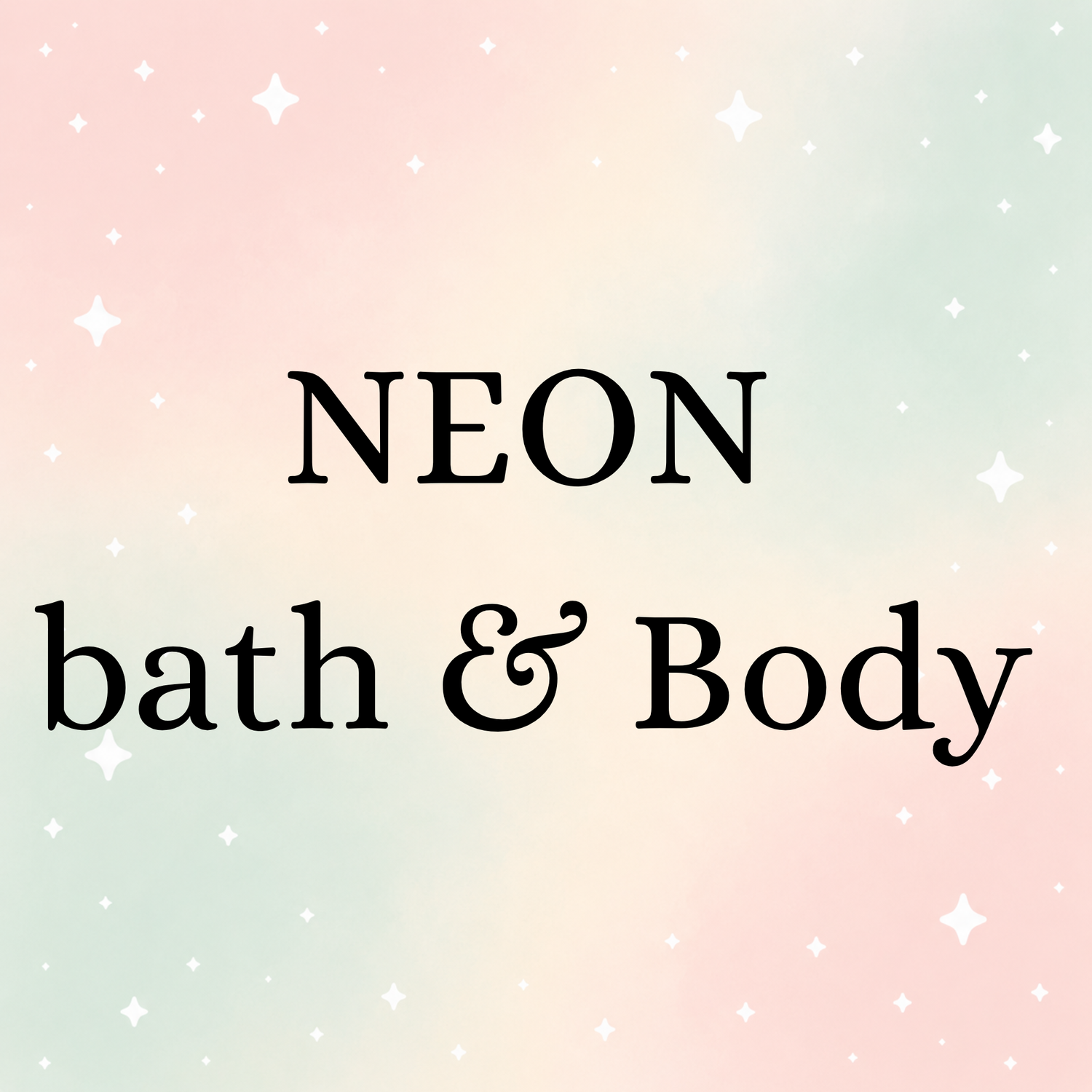 Bath & body - NEON range