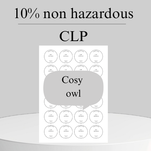10% non hazardous CLP - Cosy owl