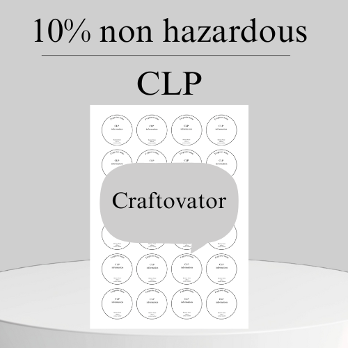 10% non hazardous CLP -Craftovator
