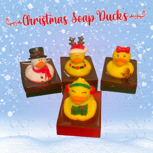Christmas Duck soap