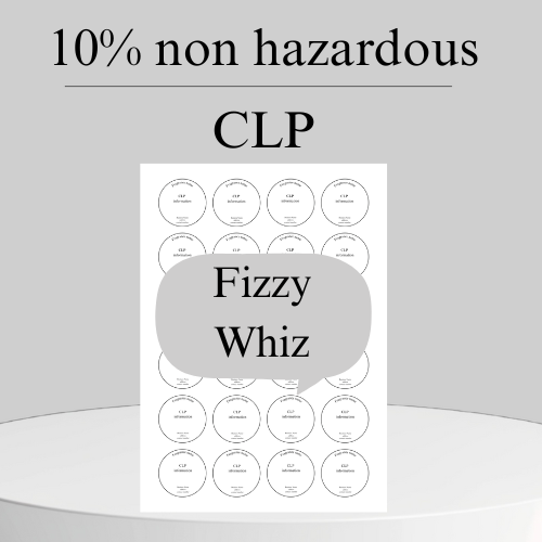 10% non hazardous CLP - fizzy Whiz