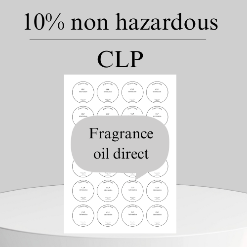 10% non hazardous CLP - Fragrance oil direct