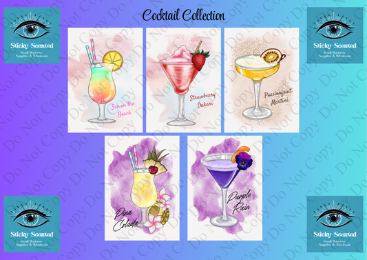 Cocktail Car Air Fresheners