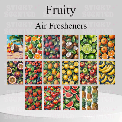 Fruity Car Air Fresheners