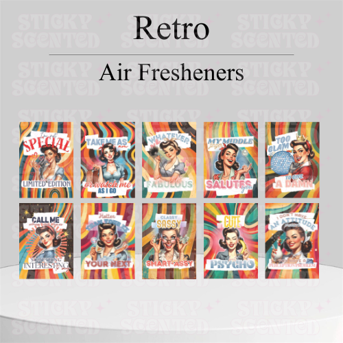 Retro Air Fresheners