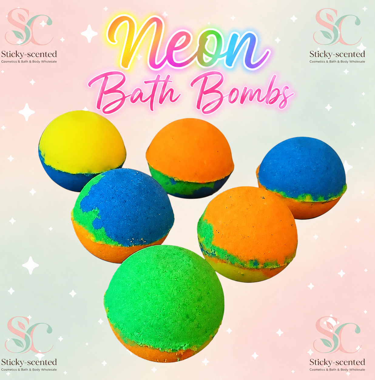 Neon Bath Bombs