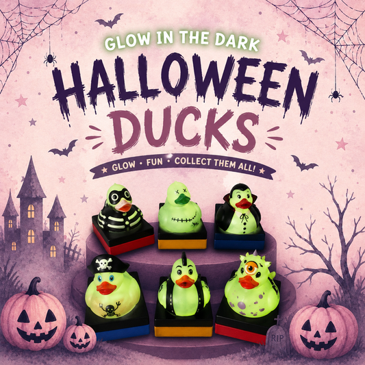 glow in the dark halloween duck soap