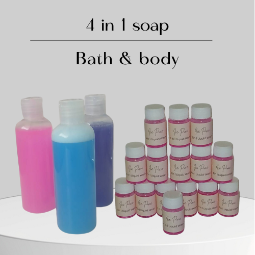4 in 1 liquid soap ( Bath & Body )