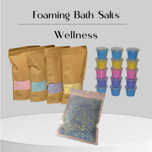 Foaming bath salts ( wellness)