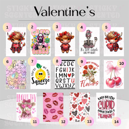 Valentines Car air freshners