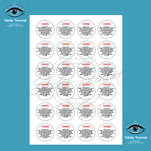 Sizzler Safety Stickers