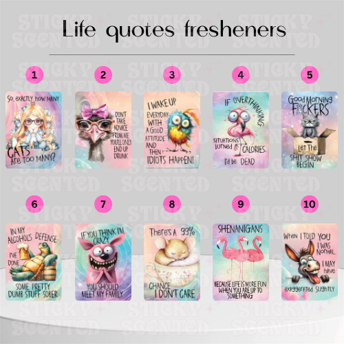 life air fresheners collection