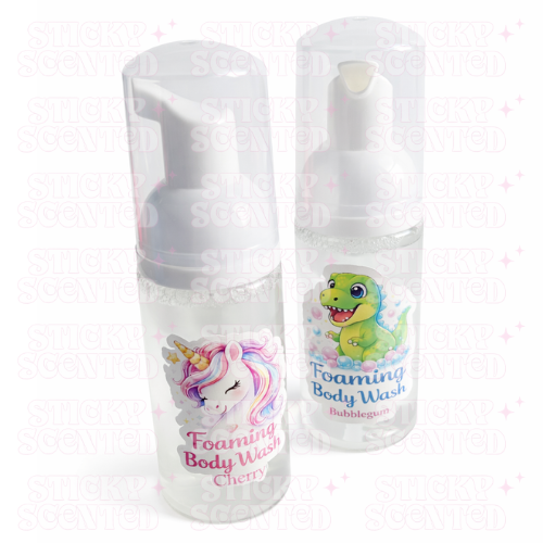 Foaming body wash