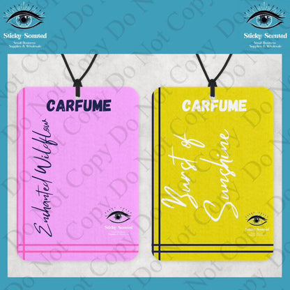 Fragrance Name Car Air Fresheners