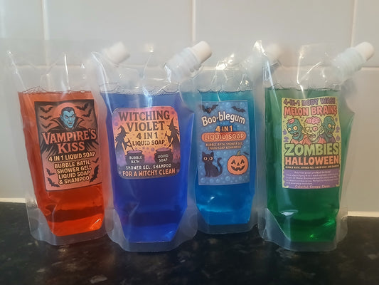 halloween themed liquid soap
