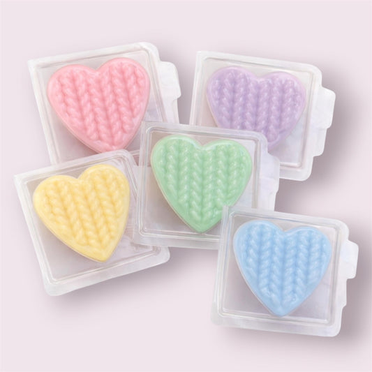 mini heart soap x5 ( Bath & Body)