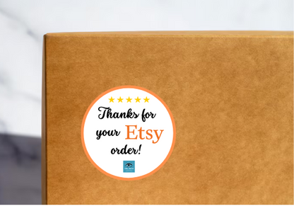 thank you for your order social media stickers