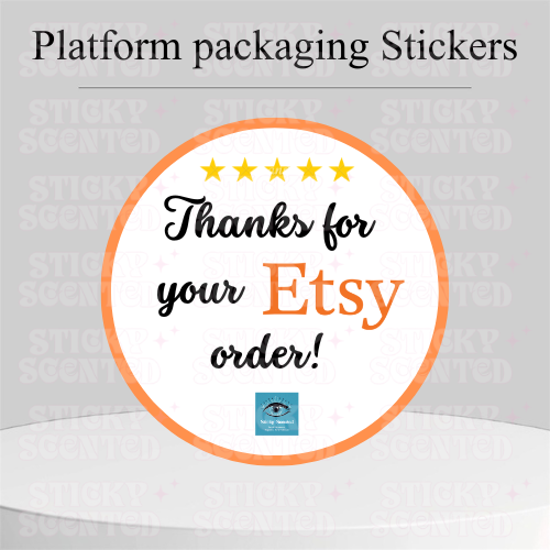 thank you for your order social media stickers