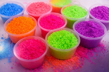 Neon Bath Dust ( perfume & aftershave  )