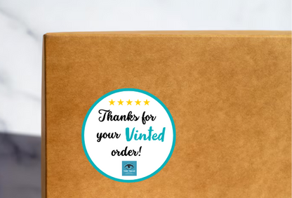 thank you for your order social media stickers