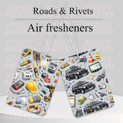 Roads & rivets Car air fresheners