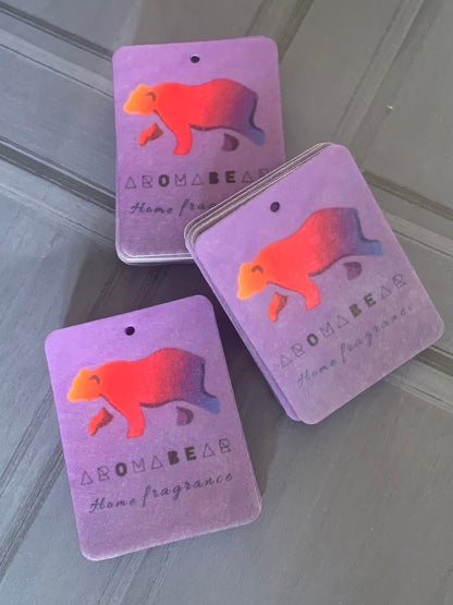 Bulk unscented car air fresheners