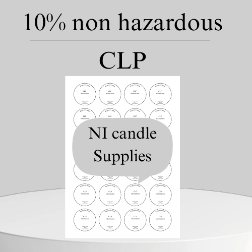 10% Non hazardous CLP - NI candle supplies