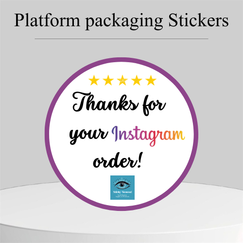 thank you for your order social media stickers