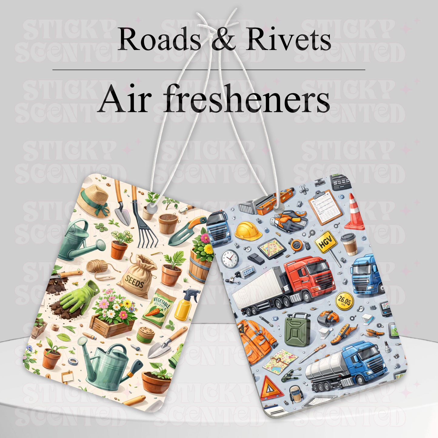 Roads & rivets Car air fresheners