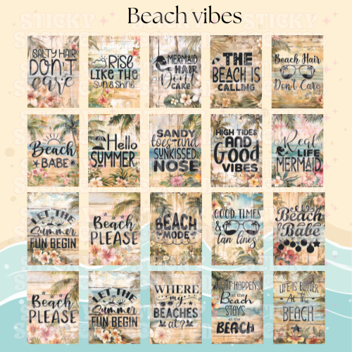 Beach vibes collection
