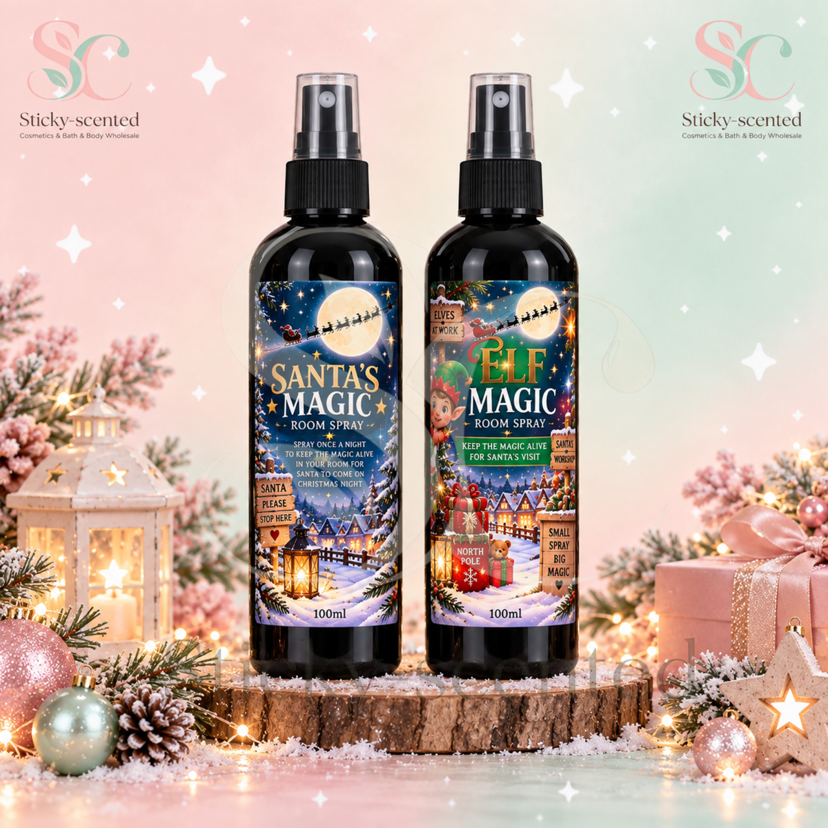 Children’s christmas magical spray