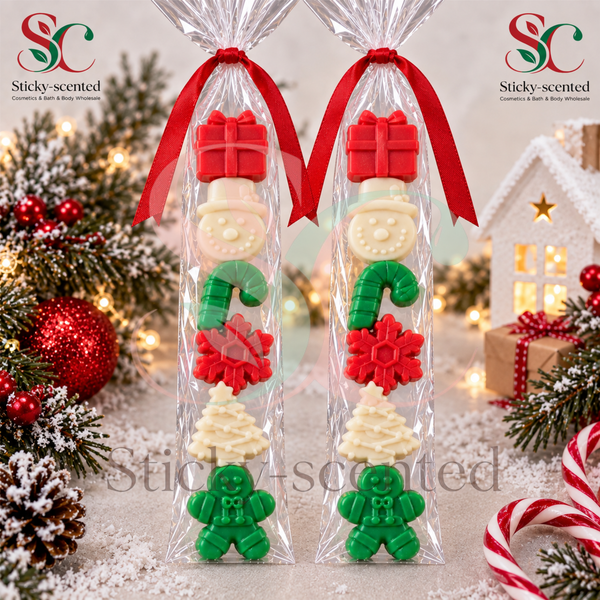 Christmas mini soaps