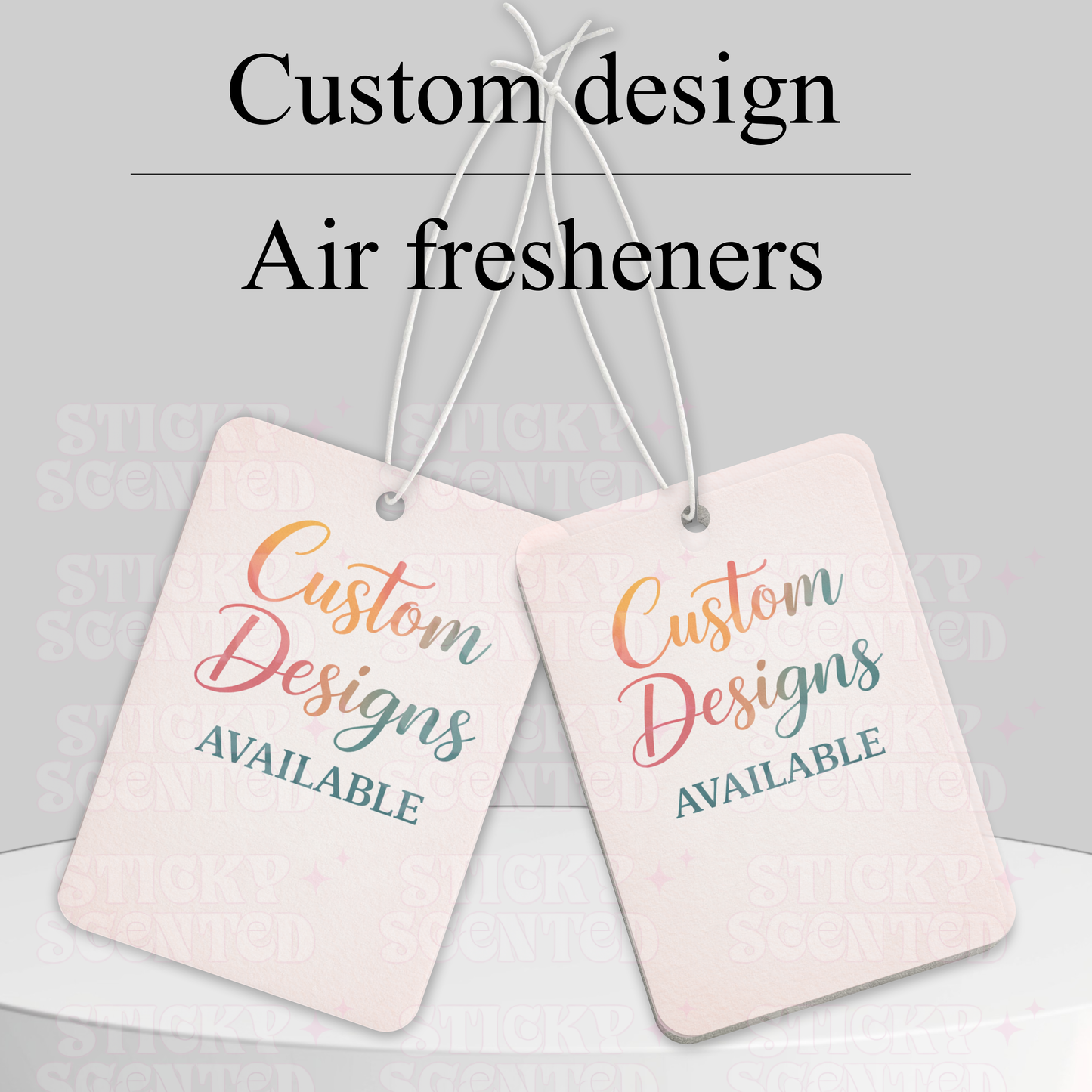 Custom Air Fresheners
