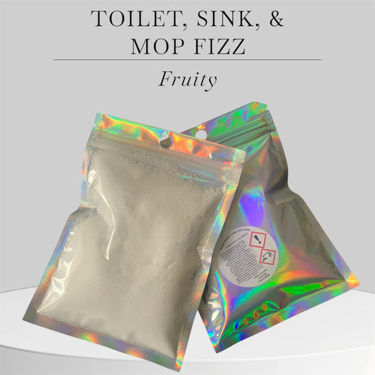 Toilet, sink, mop fizz - Fruity