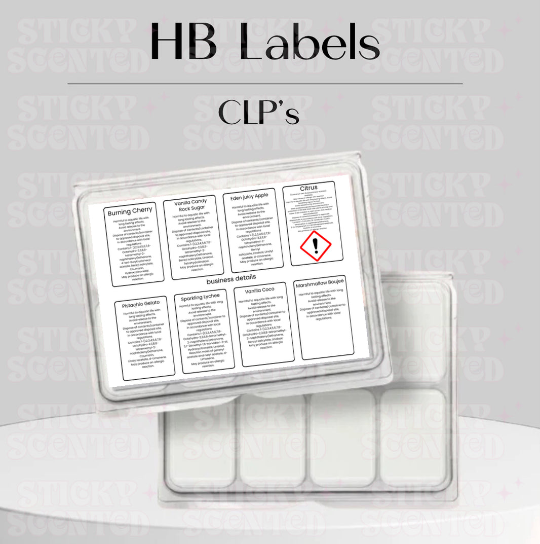 Hb Sticker Printing service - CLP's – Sticky-Scented