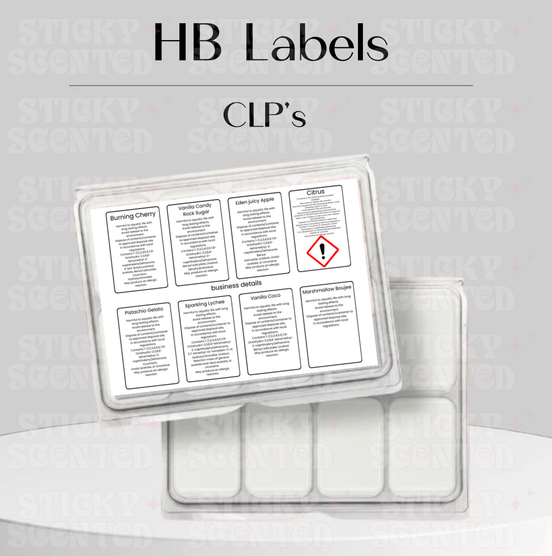 HB Sticker CLP
