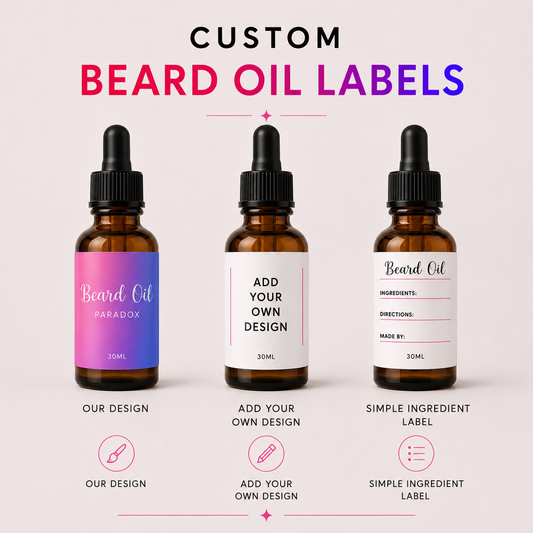 beard oil ingredient label