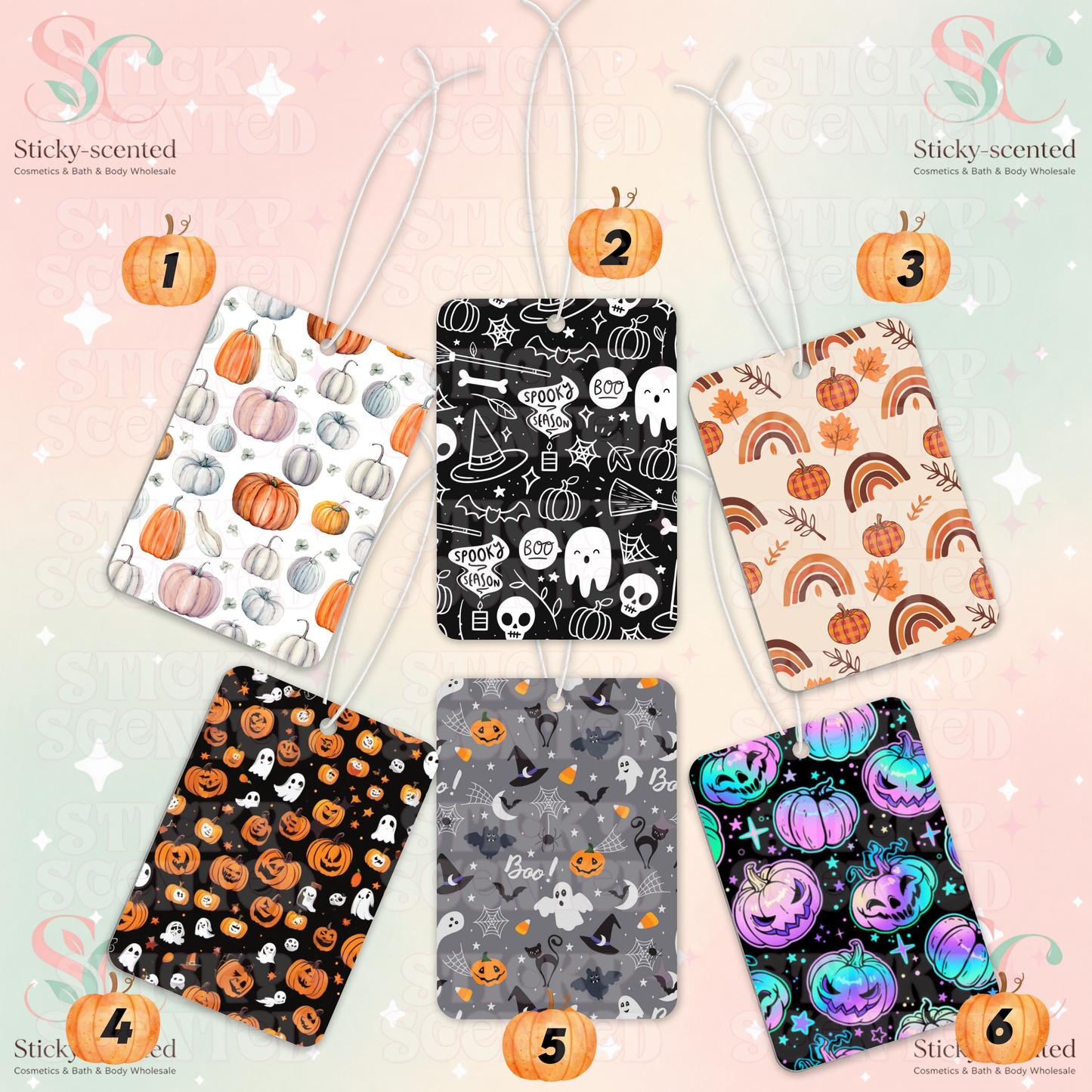 Autumn/halloween Car air fresheners
