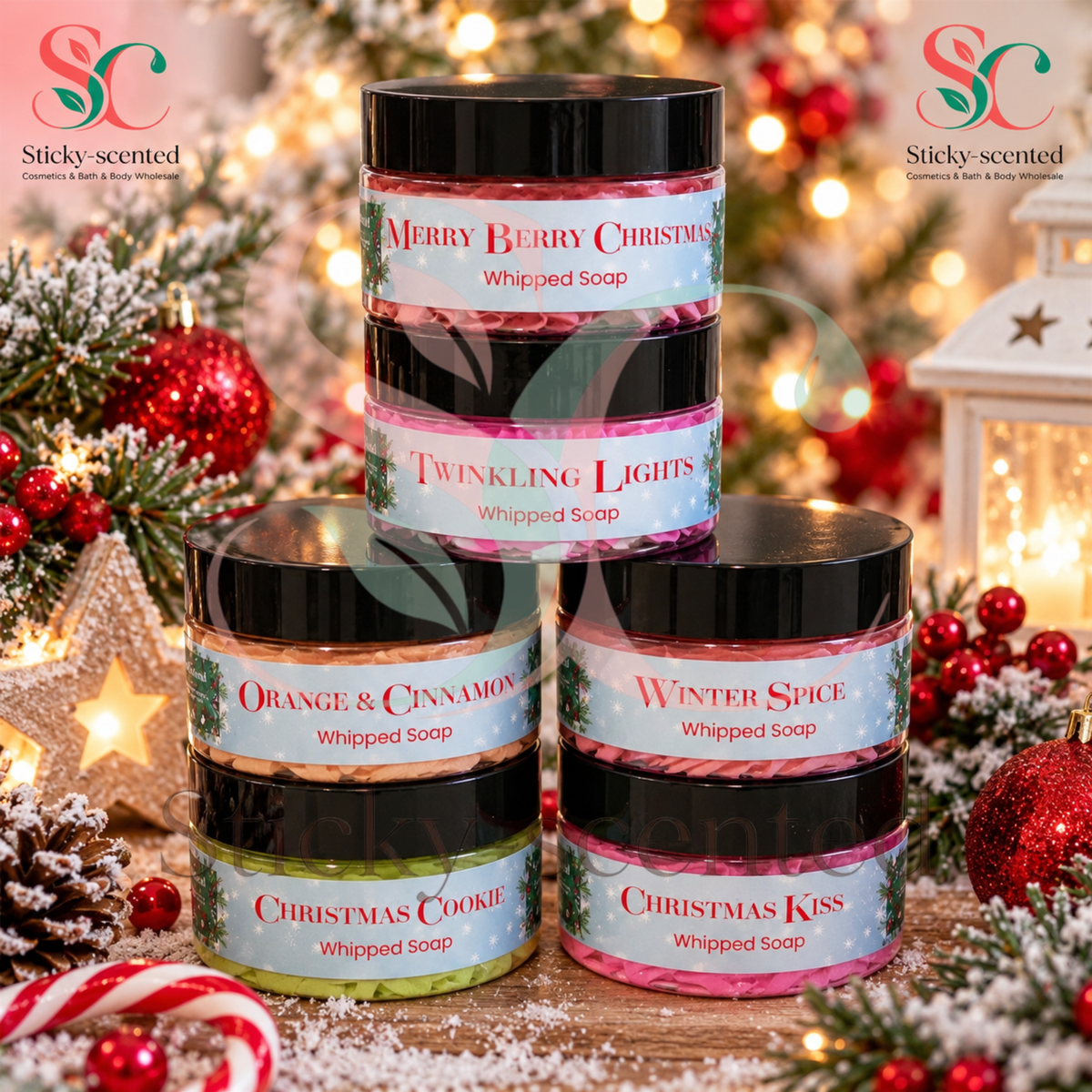 Christmas Whipped Soap